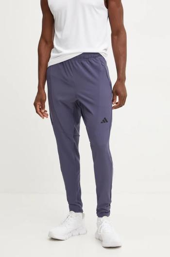 Tréningové nohavice adidas Performance Designed for Training jednofarebné, IY1126