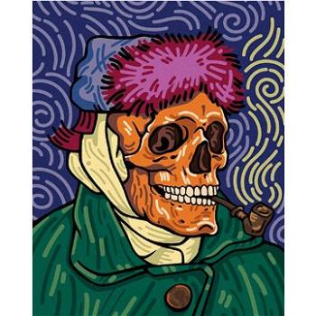 Maľovanie podľa čísel – Vincent van Gogh lebka (HRAbz33497nad)