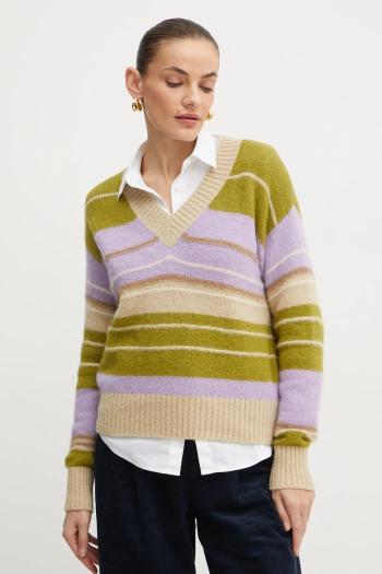 Sveter s prímesou vlny Weekend Max Mara dámsky, fialová farba, 2425366102600