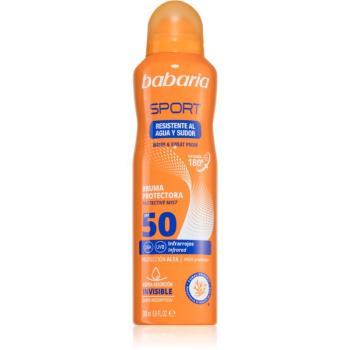 Babaria Sport ochranný sprej na opaľovanie SPF 50 200 ml