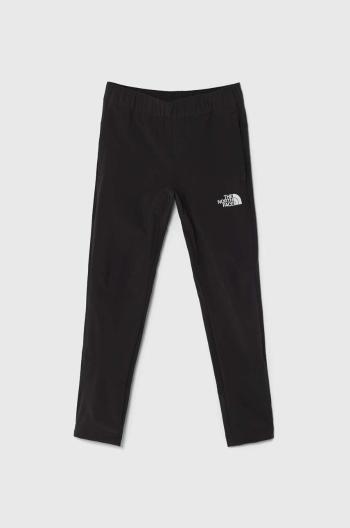 Detské tepláky The North Face EXPLORATION PANTS šedá farba, s potlačou