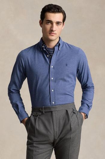 Košeľa Polo Ralph Lauren pánska, slim, s golierom button-down, 710953354