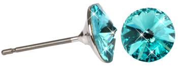 Levien Jemné kôstkové náušnice Rivoli Light Turquois