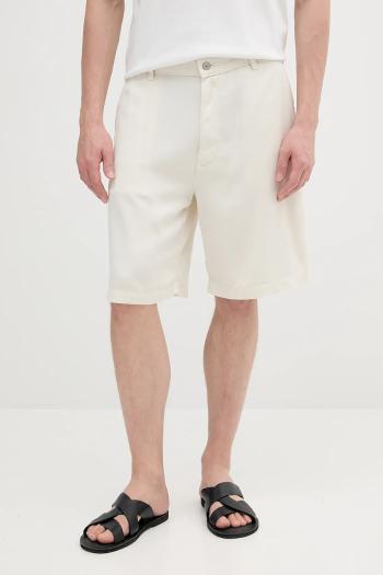 Šortky Calvin Klein Jeans béžová farba, LV04RB929G