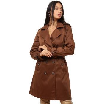 La Modeuse  72588_P168150  Kabátiky Trenchcoat Hnedá