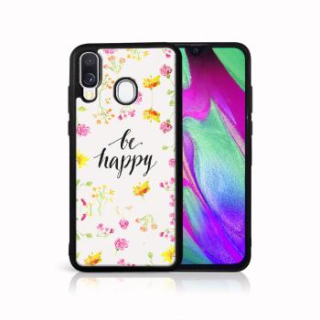 MY ART Ochranný kryt Samsung Galaxy A40 BE HAPPY (019)