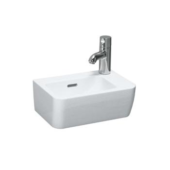 Laufen - Pro Umývadielko, 36x25 cm, 1 otvor na batériu vpravo, biela H8169550001061