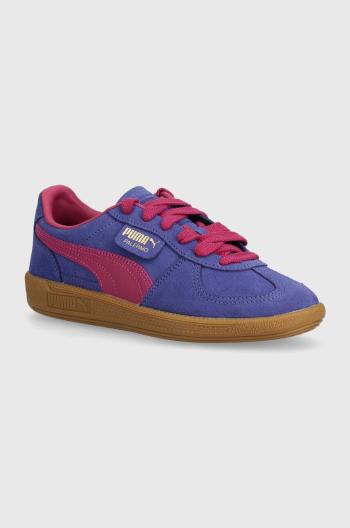 Semišové tenisky Puma Palermo Cobalt Glaze modrá farba, 396463