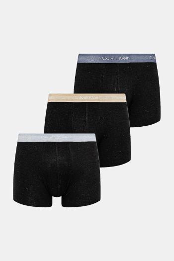 Boxerky Calvin Klein Underwear 3-pak pánske, čierna farba, 000NB1770A