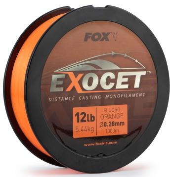 Fox vlasec exocet fluoro orange mono 1000 m - 0,30 mm 6,5 kg