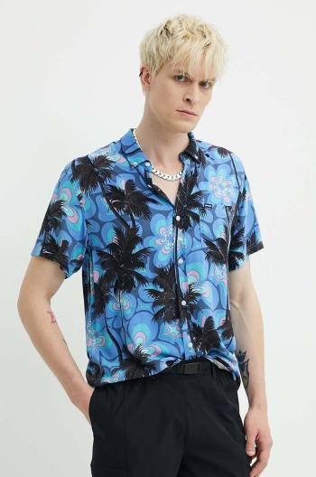 Košeľa Rip Curl pánska, voľný strih, s golierom button-down