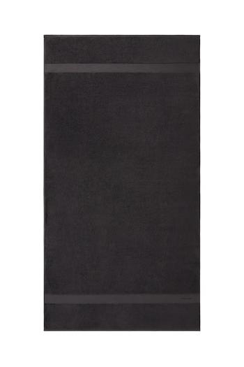 Malý bavlnený uterák Ralph Lauren AVENUE Graphite 42 x 70 cm čierna farba