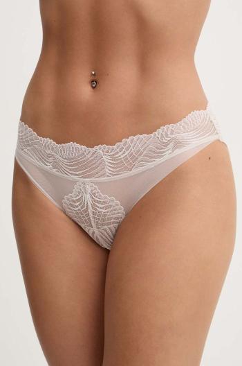 Nohavičky Calvin Klein Underwear béžová farba, 000QF7911E