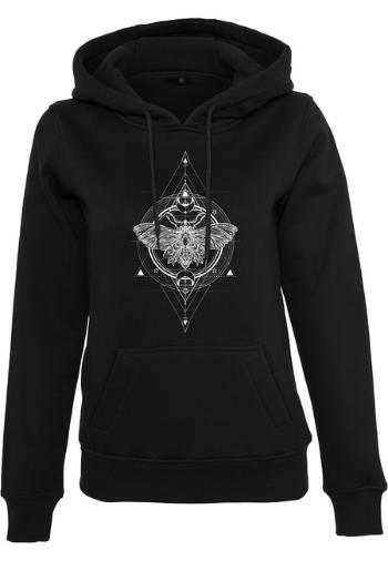 Mr. Tee Ladies Moth Hoody black - M