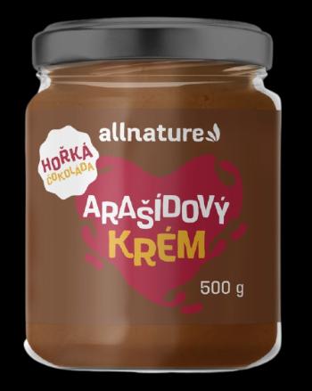 ALLNATURE Arašidový krém s horkou čokoládou 500 g