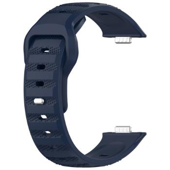 BStrap Silicone remienok na Huawei Watch Fit 3, darkblue