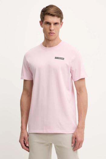 Tričko Under Armour pánske, tmavomodrá farba, s nášivkou