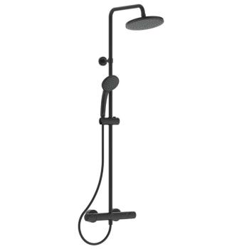 IDEAL STANDARD IDEAL STANDARD - CeraTherm Sprchový set T25 s termostatom, 20 cm, 1 prúd, čierna A7545XG