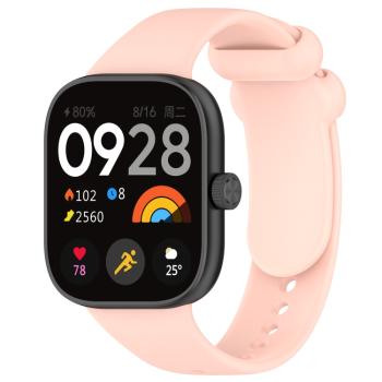 SILICONE Vymeniteľný remienok pre Redmi Watch 4 ružový