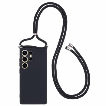 ROPE Kryt so šnúrkou Samsung Galaxy S25 Ultra 5G čierny