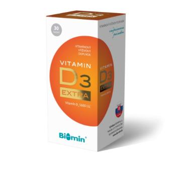 Biomin Vitamín D3 extra 30 cps