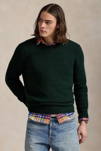 Vlnený sveter Polo Ralph Lauren béžová farba, 710918805
