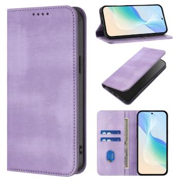 MAGNETIC Zaklápací kryt pre Motorola Edge 60 Pro fialový