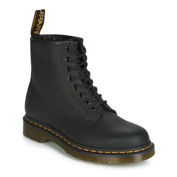 Dr. Martens  1460 BLACK GREASY  Polokozačky Čierna