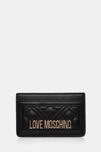Peňaženka Love Moschino dámska, čierna farba, JC5659PP0MLA0000