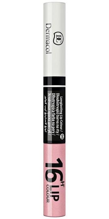 Rúzs DERMACOL 16h Lip Colour 3 ml + 4,1 ml - árnyalat 5