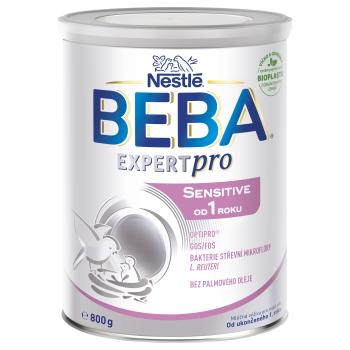 NESTLÉ BEBA EXPERTpro Sensitive, mliečna výživa pre malé deti, od ukončeného 1. roku, 800 g