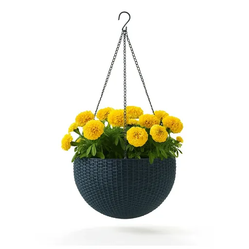 KETER Kvetináč Hanging GLOBE | grafit