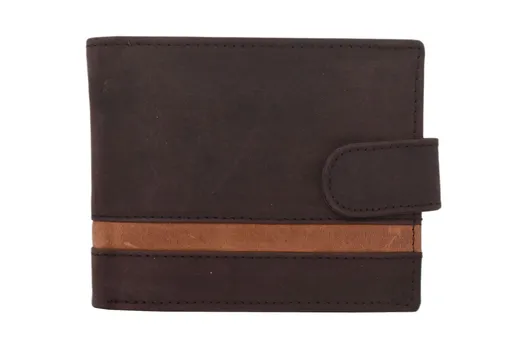 Pánska kožená peňaženka MERCUCIO tmavohnedá 2911823