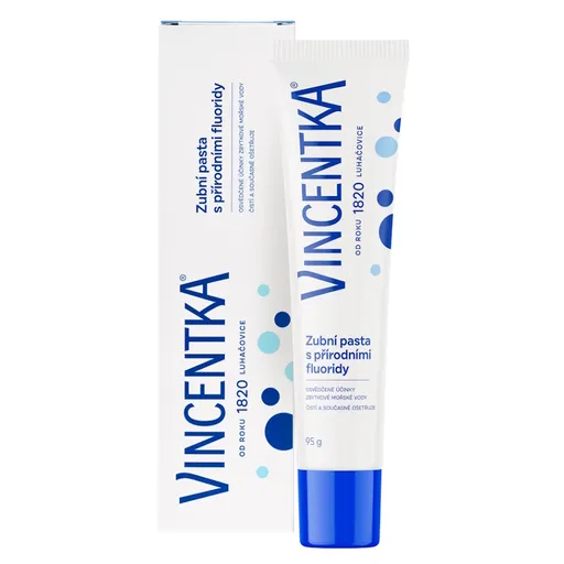 VINCENTKA Zubná pasta s ovocnou príchuťou 95 g