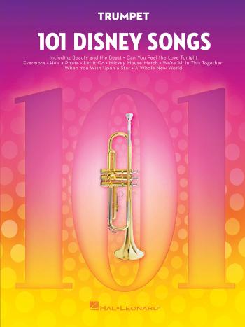 Hal Leonard 101 Disney Song for Trumpet Noty
