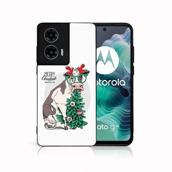 MY ART Kryt s vianočným dizajnom Motorola Moto G35 5G MERRY CHRISTMAS (074)