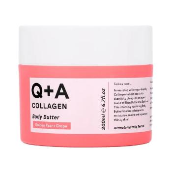 Q+A Telové maslo s kolagénom (Body Butter) 200 ml