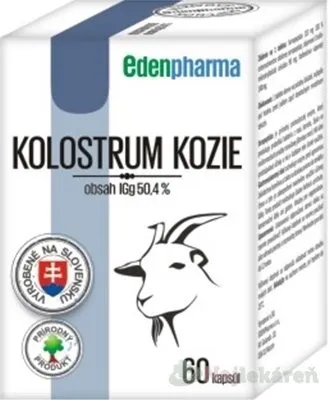 EDENPharma Kolostrum Kozie 60 kapsúl