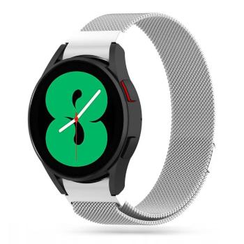 TECH-PROTECT MILANESE Remienok Samsung Galaxy Watch 4 40 / 42 / 44 / 46mm strieborný