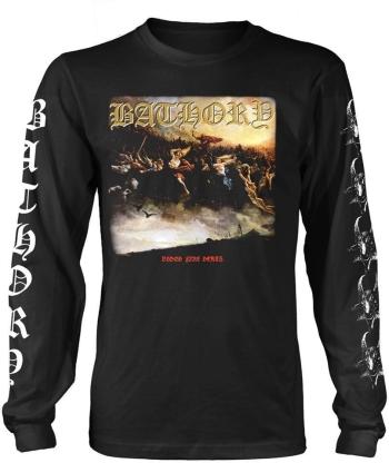 Bathory Tričko Blood Fire Death 2 Black L