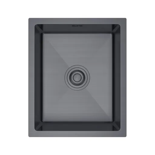 VELAZO Oceľový drez 40 x 50 bez otvoru pre batériu, grafit, Velazo VELAZ4050BB