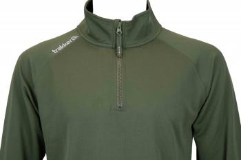 Trakker tričko s dlhým rukávom half zip top with uv sun protection - xl