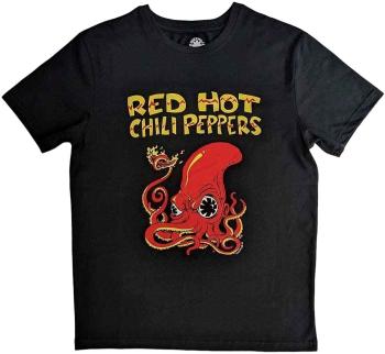 Red Hot Chili Peppers Tričko Octopus Unisex Black 2XL