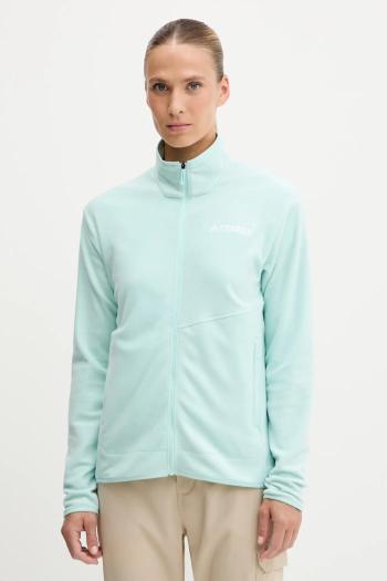 Outdoorová mikina adidas TERREX Multi tyrkysová farba, jednofarebná, JN0993