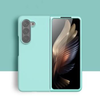 RUBBER Ochranný kryt pre Samsung Galaxy Z Fold6 5G svetlomodrý