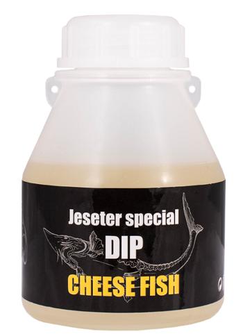 Lk baits dip jeseter special 200 ml - cheese fish