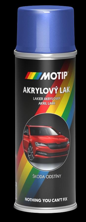 AUTOSPREJ ŠKODA - Metalíza na auto v spreji AC9463 - modrá race 0,2 L