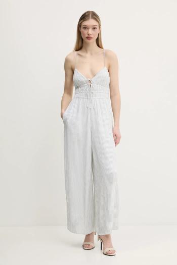 Overal Hollister Co. zelená farba, s viazaním vo výstrihu, KI359-5029