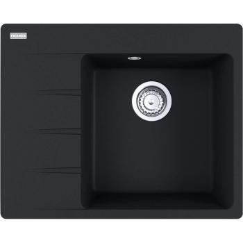 FRANKE FRANKE - Centro Fragranitový drez CNG 611-62 TL/7, 62x50 cm, matná čierna 114.0637.434