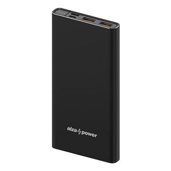 AlzaPower Metal 10 000 mAh Fast Charge + PD3.0 čierna (APW-PBM10CFB)